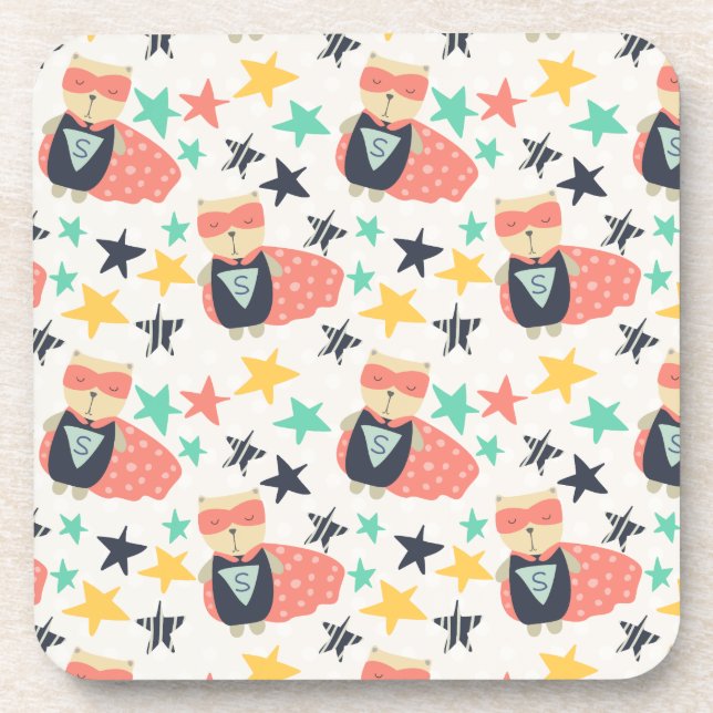 Star Super Hero Coaster (Front)