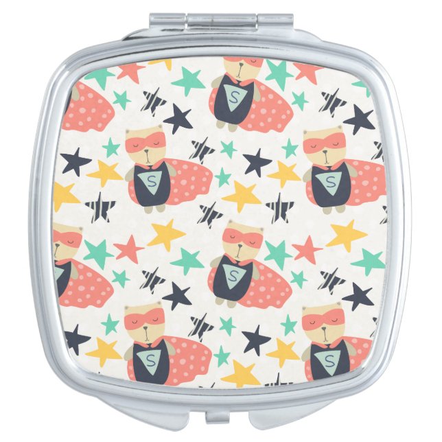 Star Super Hero Makeup Mirror (Front)