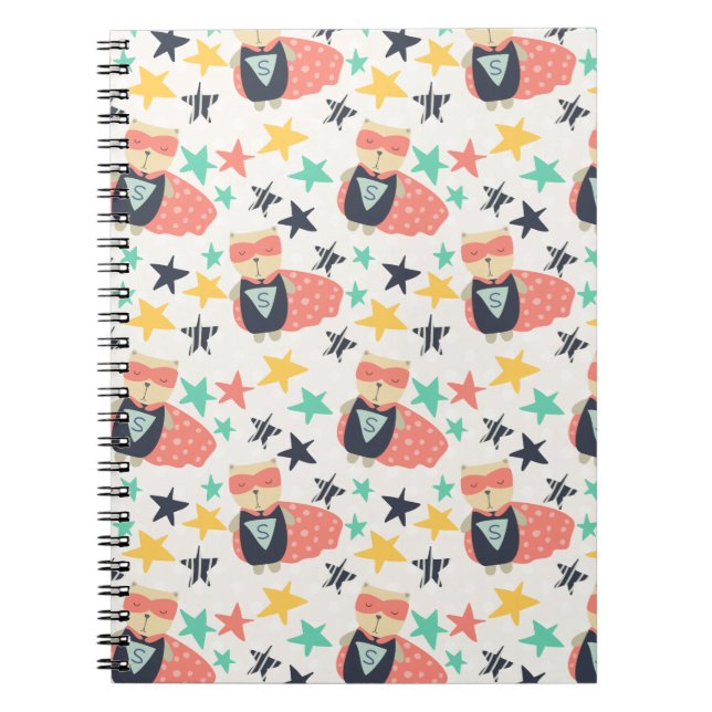 Star Super Hero Notebook (Front)