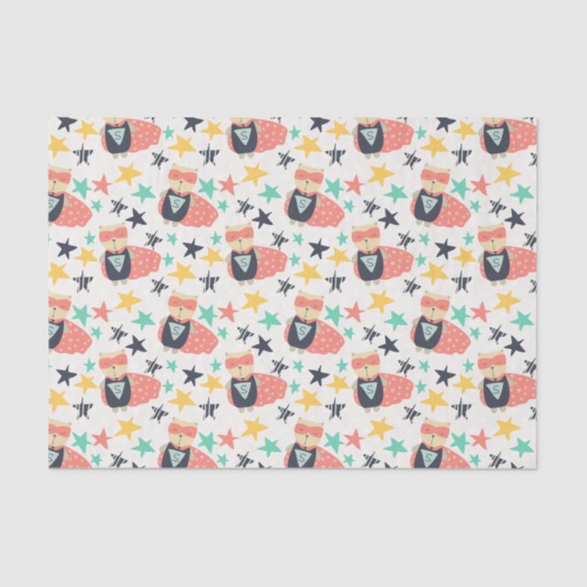 Star Super Hero Tissue Paper (Front)