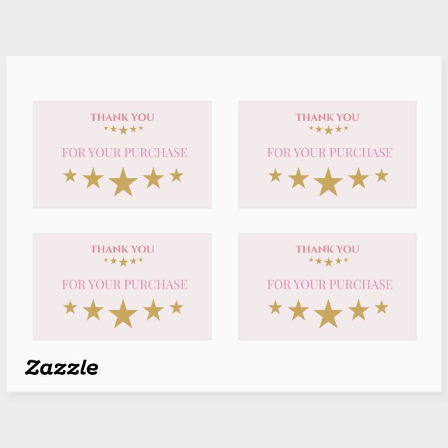 Star Thank you sticker 🌸 (Sheet)