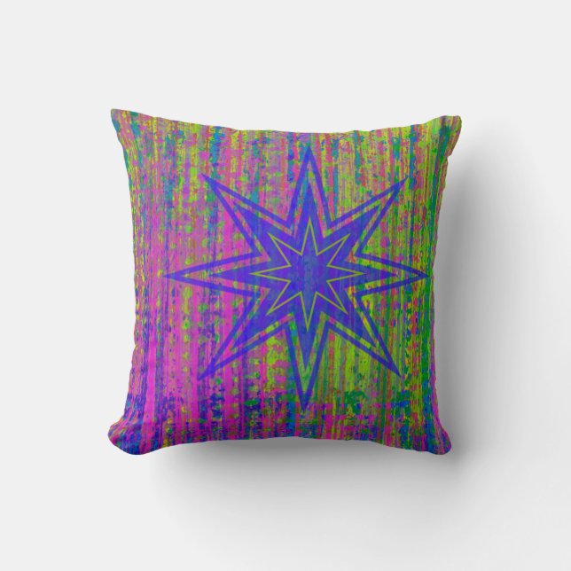 Star Throw Pillow (Front)