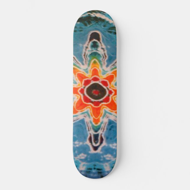 Star Tie Dye Skateboard (Front)