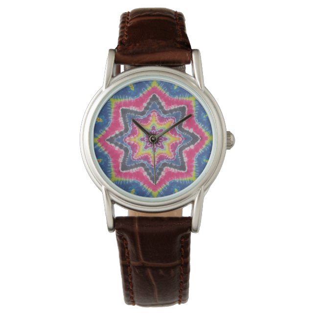 Star Tie Dye Watch (Front)