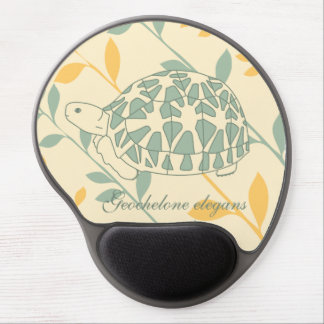 Star Tortoise Mousepad (green branches)
