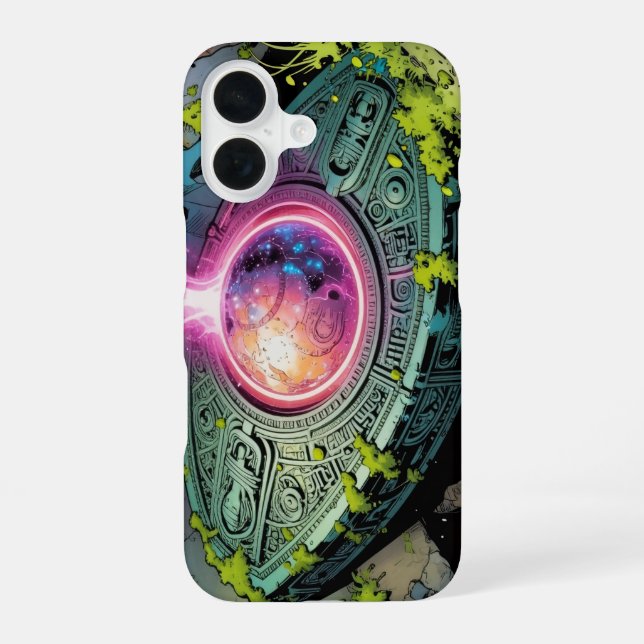 Star Trail - Journey Through the Universe iPhone Case (Back)