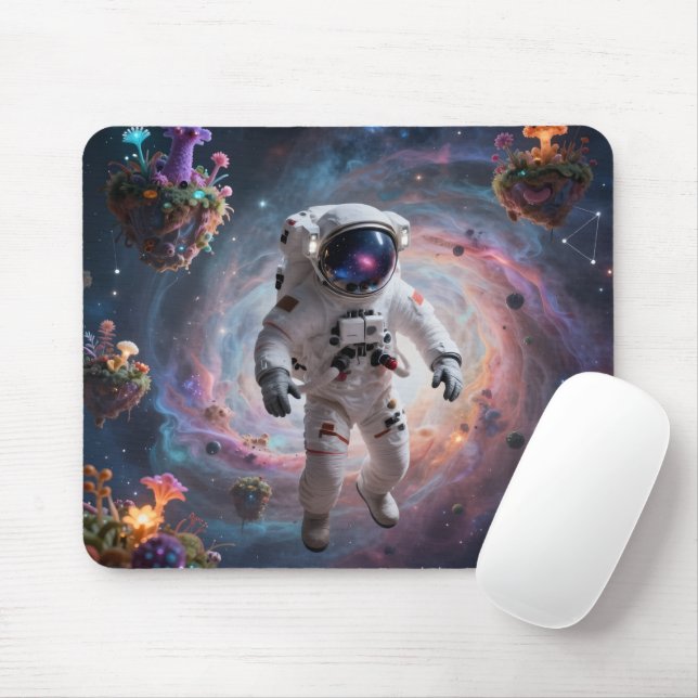 Star Trail – Journey Through the Universe Mouse Pad (With Mouse)