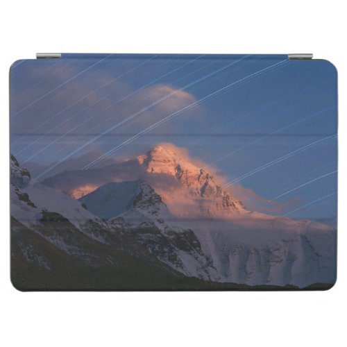 Star Trail  Mt Everest Tibet China iPad Air Cover
