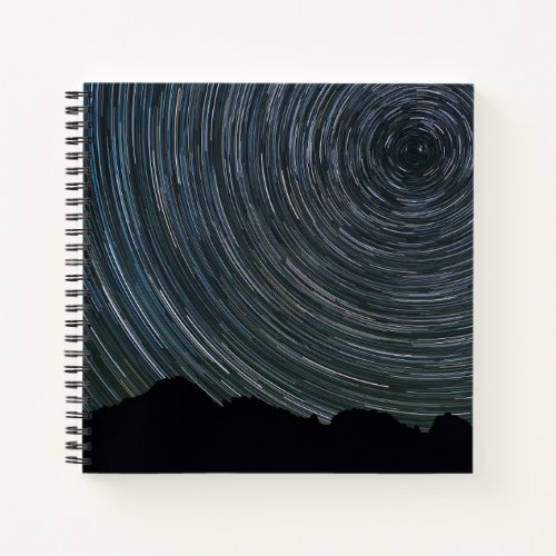 Star Trails Around Polaris  Ingalls Pass Notebook