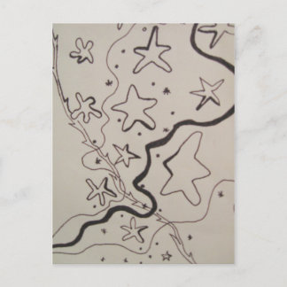 Star Trails Postcard