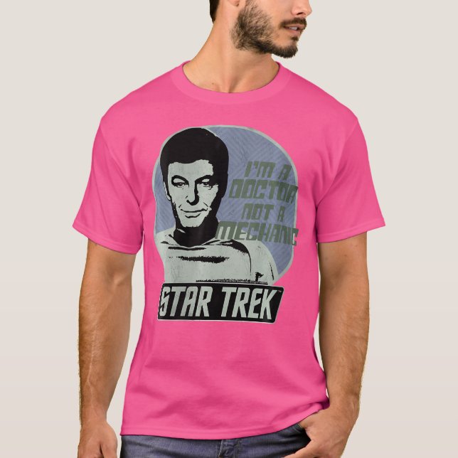 Star Trek Original Series Mccoy I'M A Doctor T-Shirt (Front)