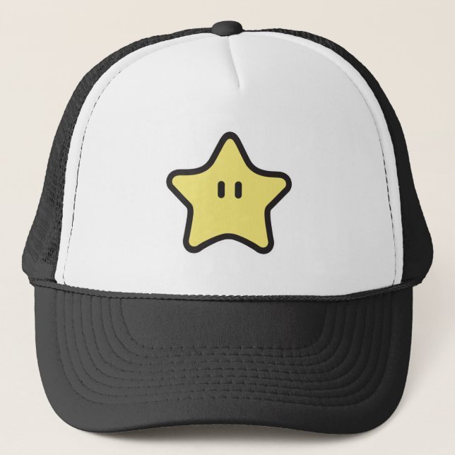 Star   trucker hat (Front)