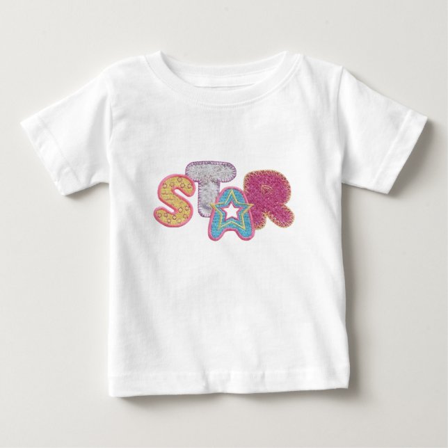 Star Tutu Baby Romper (Front)