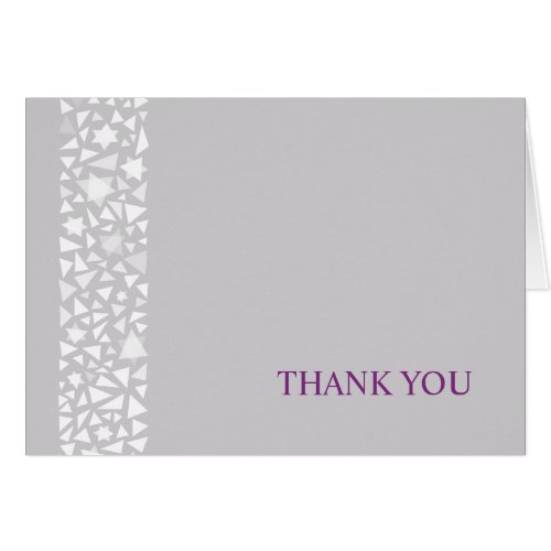 STAR WALL Jewish Wedding Invitation Thank You Card