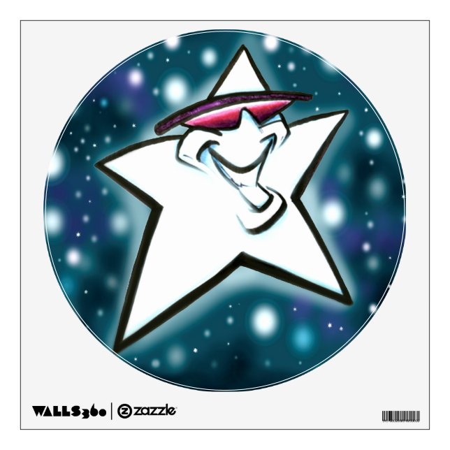 Star Wall Sticker (Front)