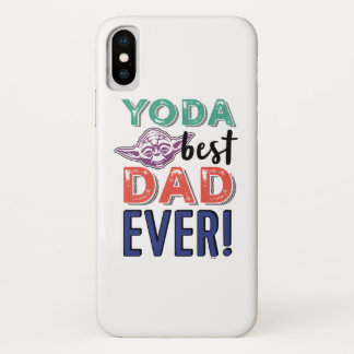 Star War | Yoda Best Dad Ever iPhone X Case