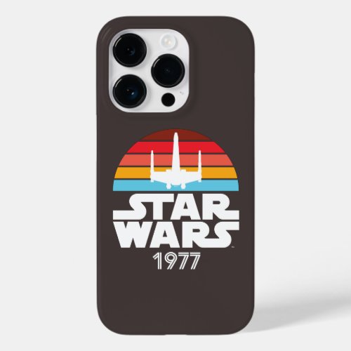 Star Wars 1977 X_Wing Retro Logo Case_Mate iPhone 14 Pro Case