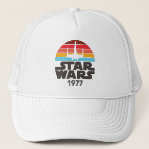 Star Wars 1977 X-Wing Retro Logo Trucker Hat