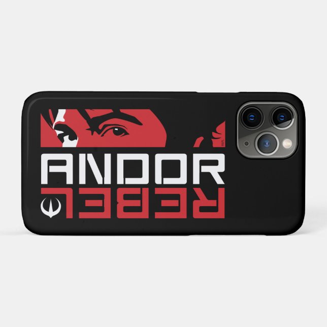 Star Wars: Andor | Andor Rebel Stencil Graphic Case-Mate iPhone Case (Back (Horizontal))