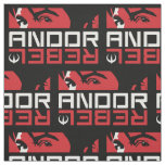 Star Wars: Andor | Andor Rebel Stencil Graphic Fabric