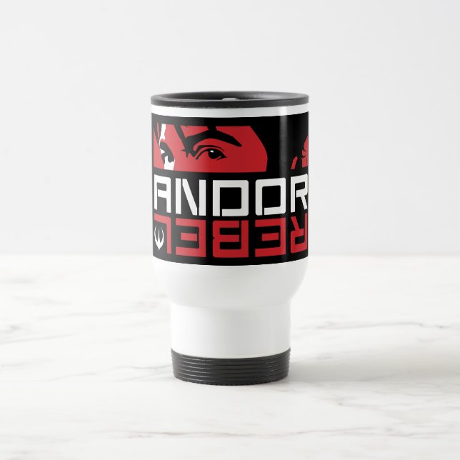 Star Wars: Andor | Andor Rebel Stencil Graphic Travel Mug (Center)