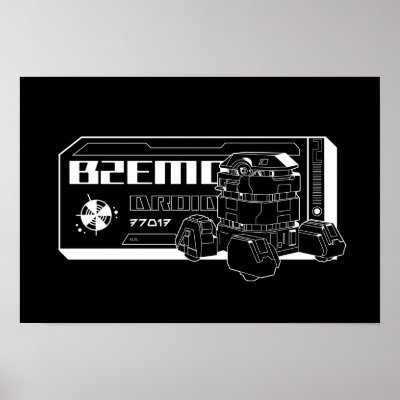 Star Wars: Andor | B2EMO Droid Outline Graphic Poster