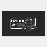 Star Wars: Andor | B2EMO Droid Outline Graphic Rectangular Sticker