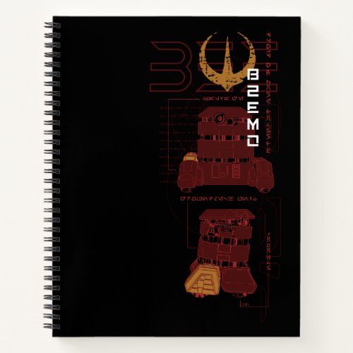 Star Wars Andor  B2EMO Droid Schematic Notebook