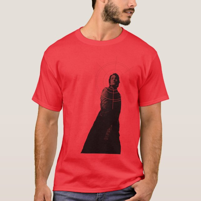Star Wars: Andor | Cassian Andor Crosshair Graphic T-Shirt (Front)