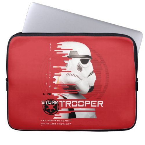 Star Wars Andor  Stormtrooper Digital Fade Laptop Sleeve