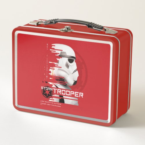 Star Wars Andor  Stormtrooper Digital Fade Metal Lunch Box