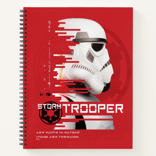 Star Wars Andor  Stormtrooper Digital Fade Notebook