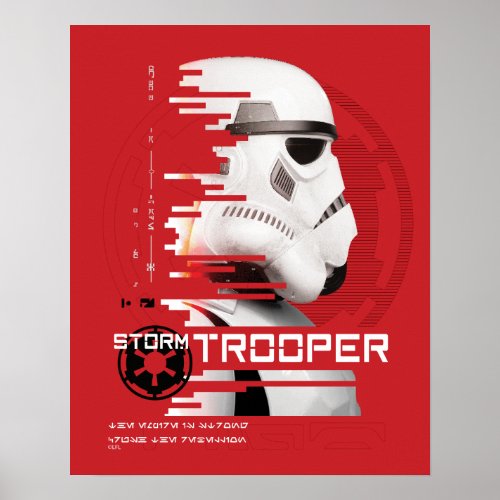 Star Wars Andor  Stormtrooper Digital Fade Poster