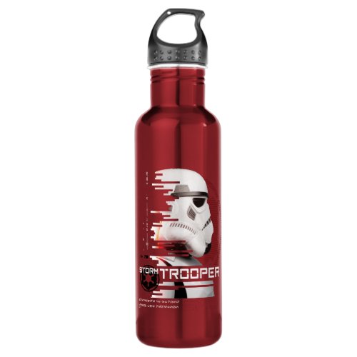 Star Wars Andor  Stormtrooper Digital Fade Stainless Steel Water Bottle