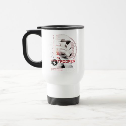 Star Wars Andor  Stormtrooper Digital Fade Travel Mug