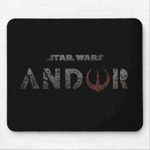 Star Wars Andor  TV Show Logo Mouse Pad