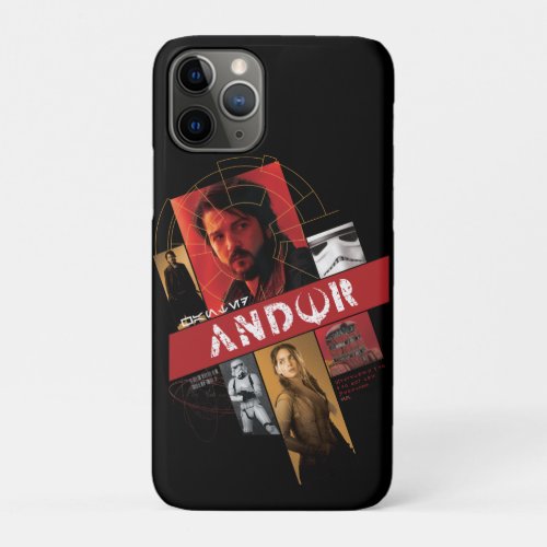 Star Wars Andor  Wanted Andor Character Collage iPhone 11 Pro Case