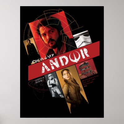 Star Wars: Andor | Wanted Andor Character Collage Poster