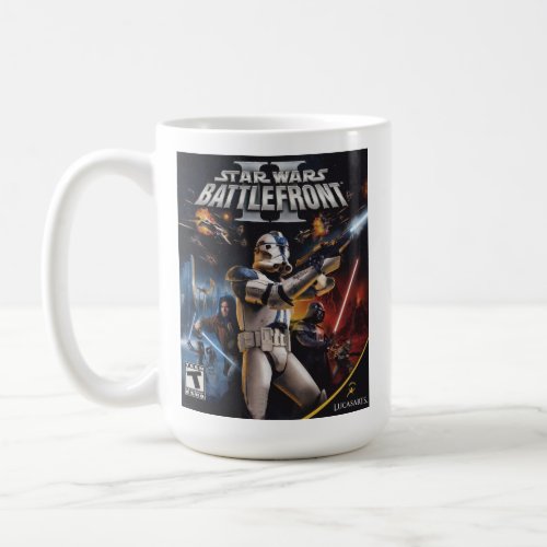 Star Wars Battlefront II Video Game Cover Coffee Mug