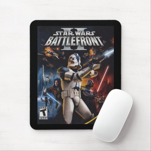 Star Wars Battlefront II Video Game Cover Mouse Pad