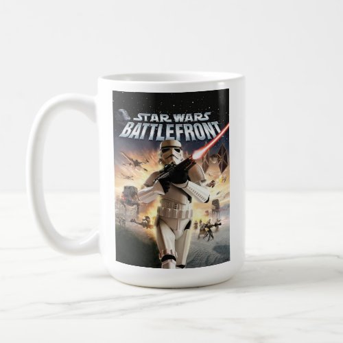 Star Wars Battlefront Video Game Cover Coffee Mug