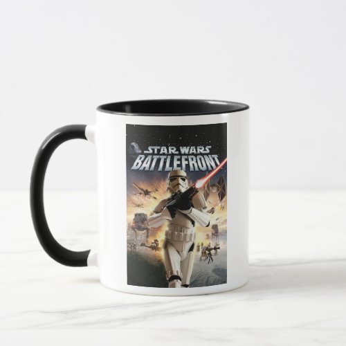 Star Wars Battlefront Video Game Cover Mug