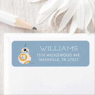 Star Wars | BB-8 Baby Shower Label