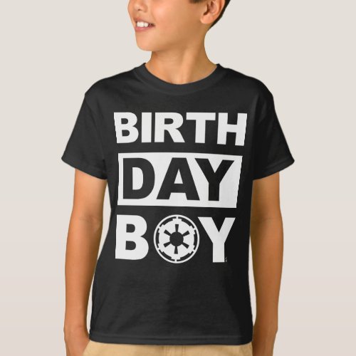Star Wars Birthday Boy  Galactic _ Name  Age T_Shirt