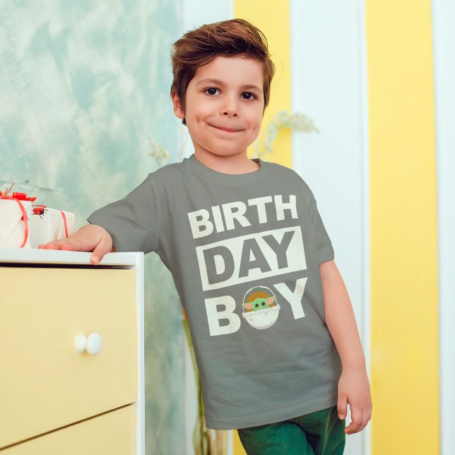 Star Wars Birthday Boy | The Child - Name & Age T-Shirt (Creator Uploaded)