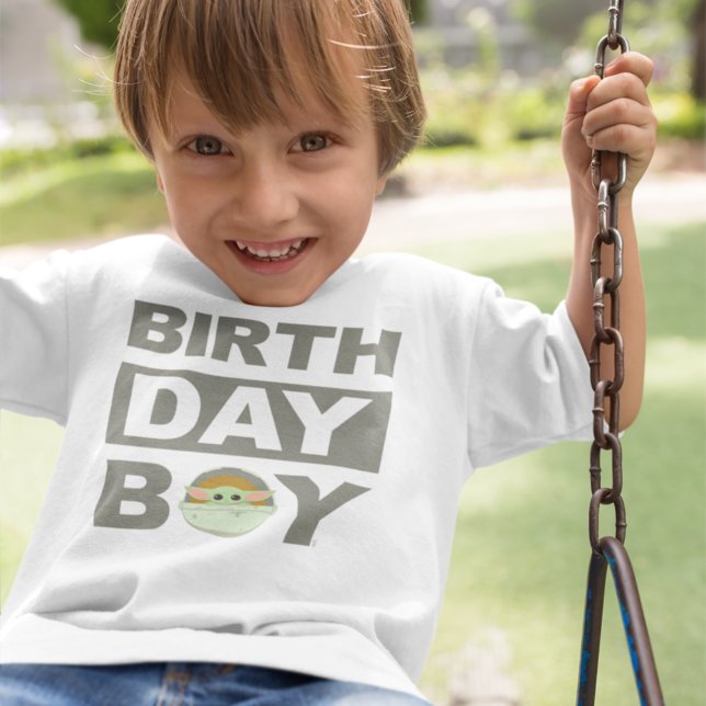 Star Wars Birthday Boy | The Child - Name & Age T-Shirt (Creator Uploaded)
