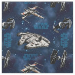 Star Wars | Blue Vehicle Classic Pattern Fabric