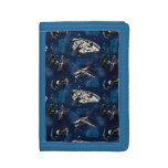 Star Wars | Blue Vehicle Classic Pattern Trifold Wallet