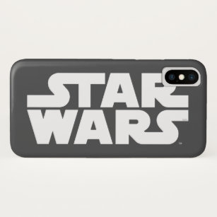 Star Wars Bold Logo iPhone X Case