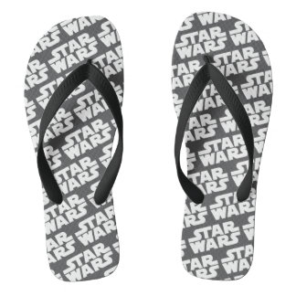 Star Wars Bold Logo Flip Flops